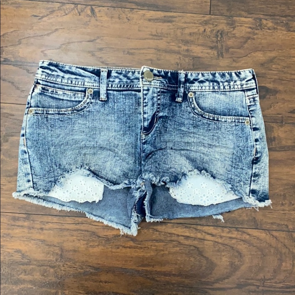 No Boundaries Denim Shorts